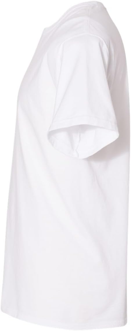 Hanes ComfortWash Garment-Dyed Youth White T-Shirt, Ultra-Soft Ring-Spun Cotton, Preshrunk, Tag-Free Comfort, Ribbed Collar